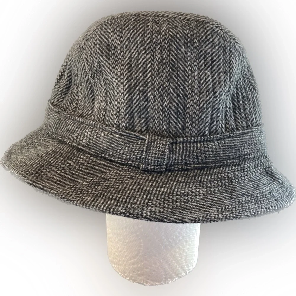 Vintage Pendleton sz Large wool fedora herringbone pattern